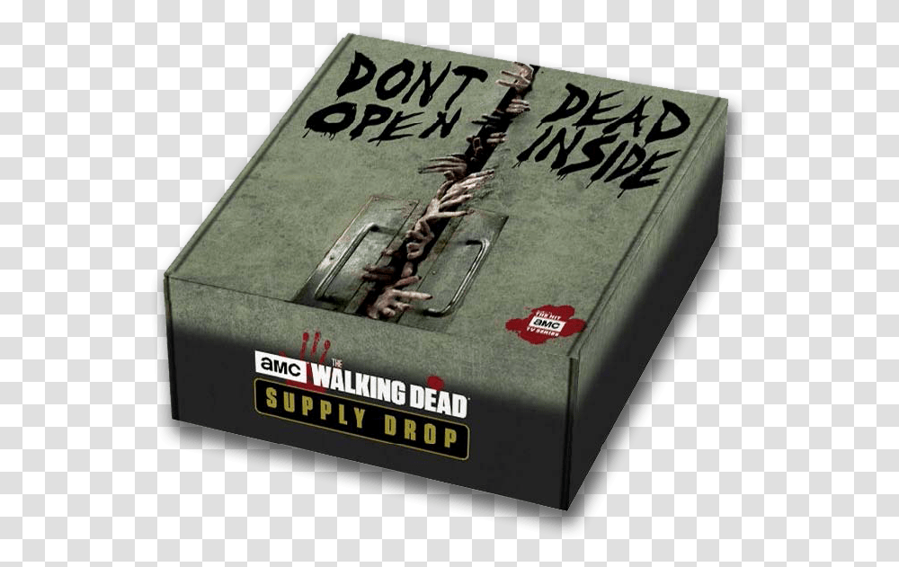 Walking Dead Supply Drop Review, Book, Novel, Box Transparent Png