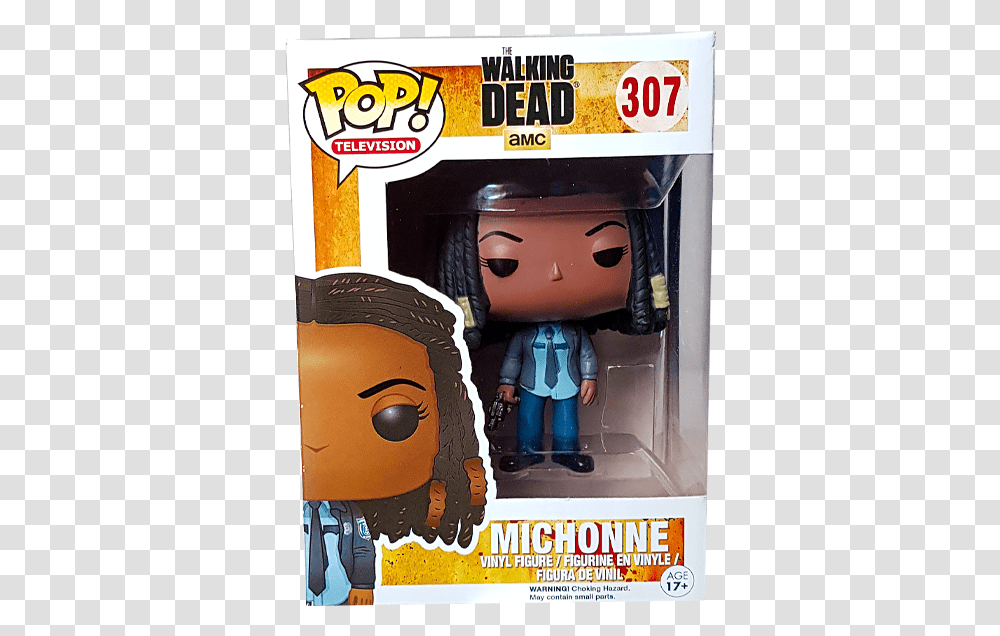 Walking Dead Tyreese Pop, Poster, Advertisement, Toy, Figurine Transparent Png