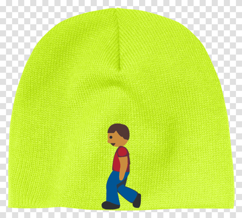 Walking Emoji, Apparel, Cap, Hat Transparent Png