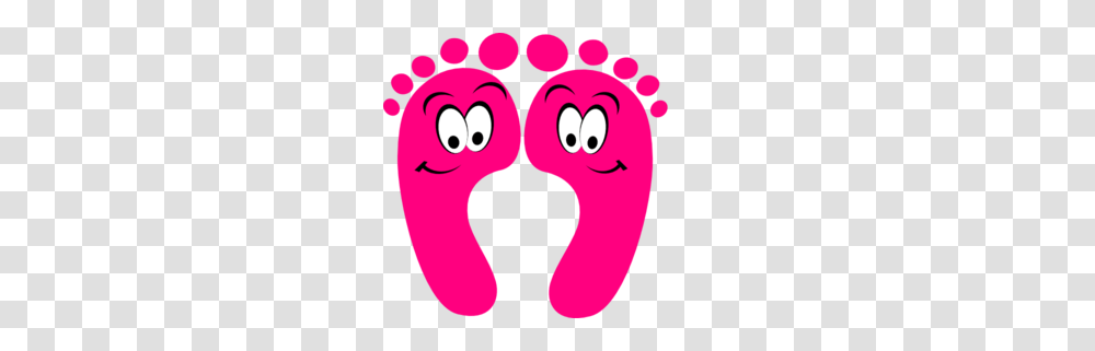 Walking Feet Clip Art Shared, Heart, Footprint, Cushion, Purple Transparent Png