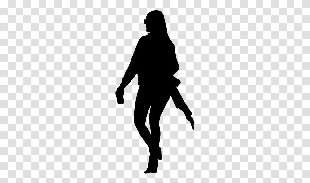 Walking Images Pictures Silhouette, Person, Human, Back, People Transparent Png