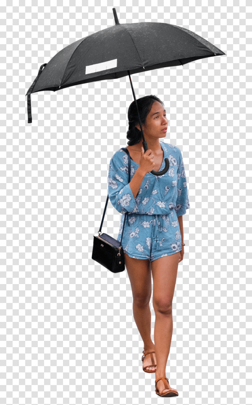 Walking In The Rain Image People With An Umbrella, Clothing, Sleeve, Person, Female Transparent Png