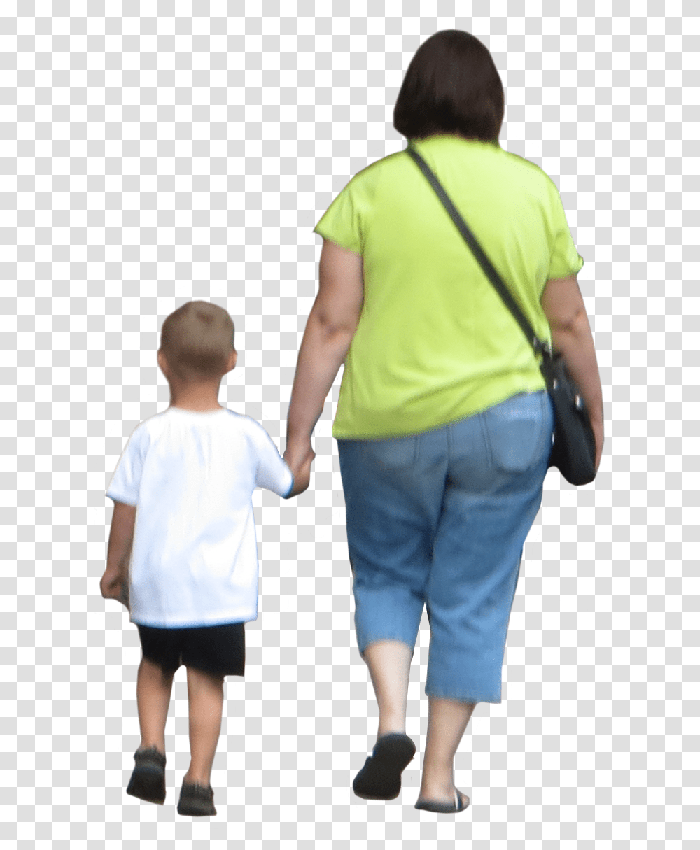 Walking Kid, Person, Hand, Holding Hands Transparent Png