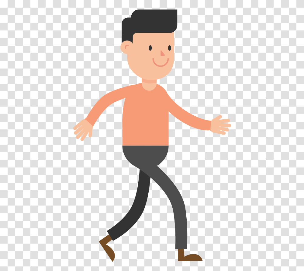 Walking Man Clipart, Person, Human, Silhouette Transparent Png