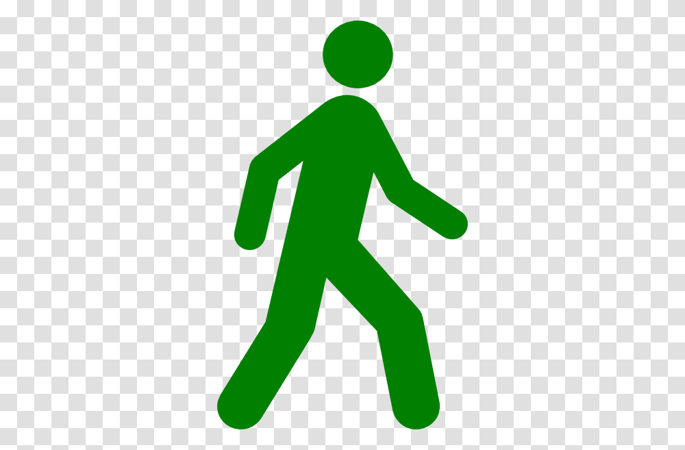 Walking Man Green Clip Art, Pedestrian, Sign, Recycling Symbol Transparent Png