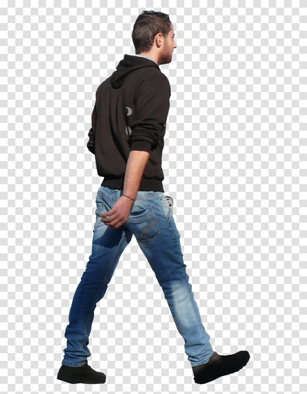Walking Person Rendering Architecture Person Walking Away, Pants, Clothing, Apparel, Jeans Transparent Png