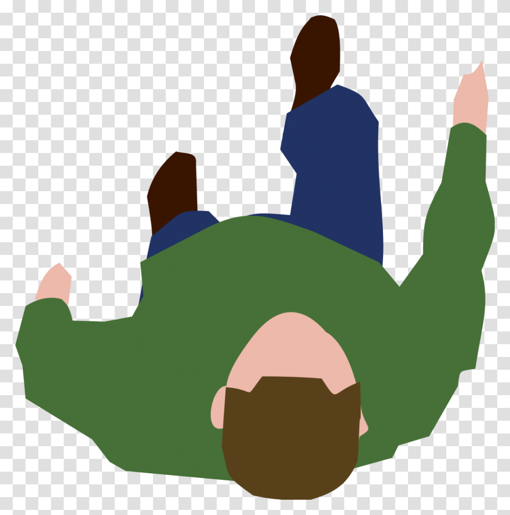 Walking Person Top View, Human, Pottery, Teapot, Green Transparent Png