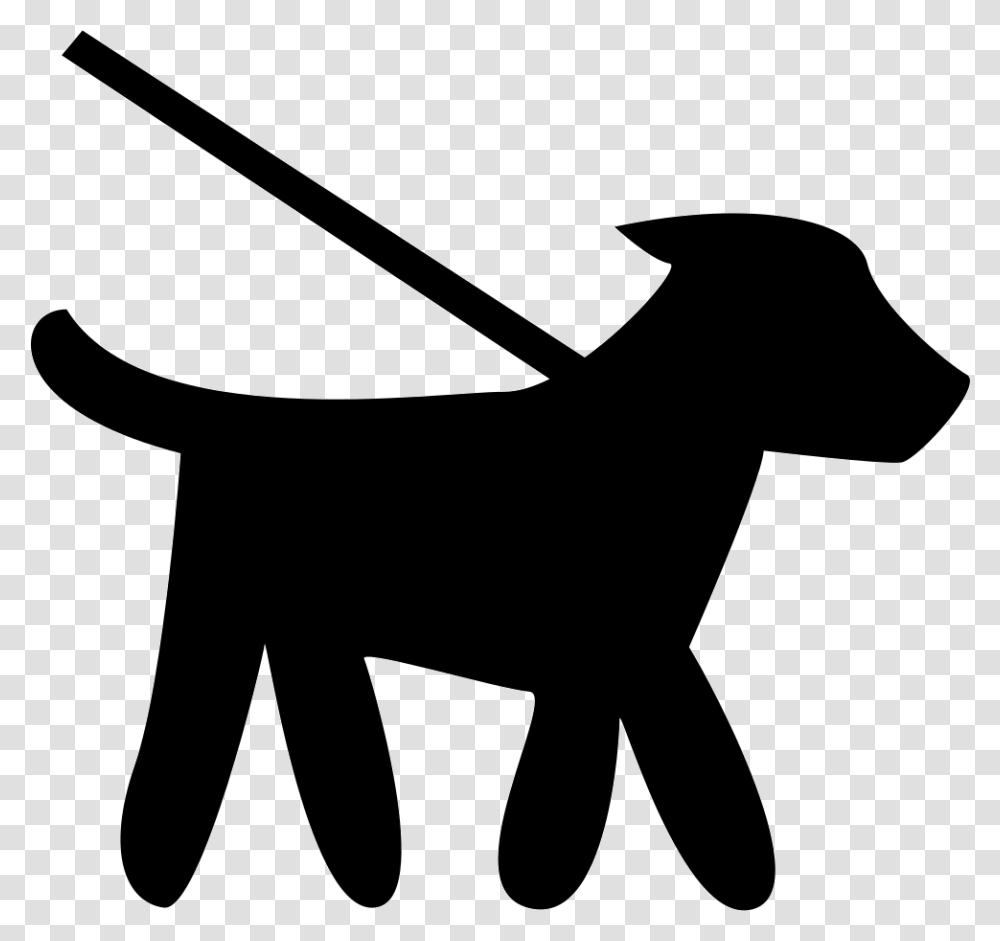 Walking Small Dog Pet Dog Walking Icon, Axe, Tool, Stencil, Silhouette Transparent Png