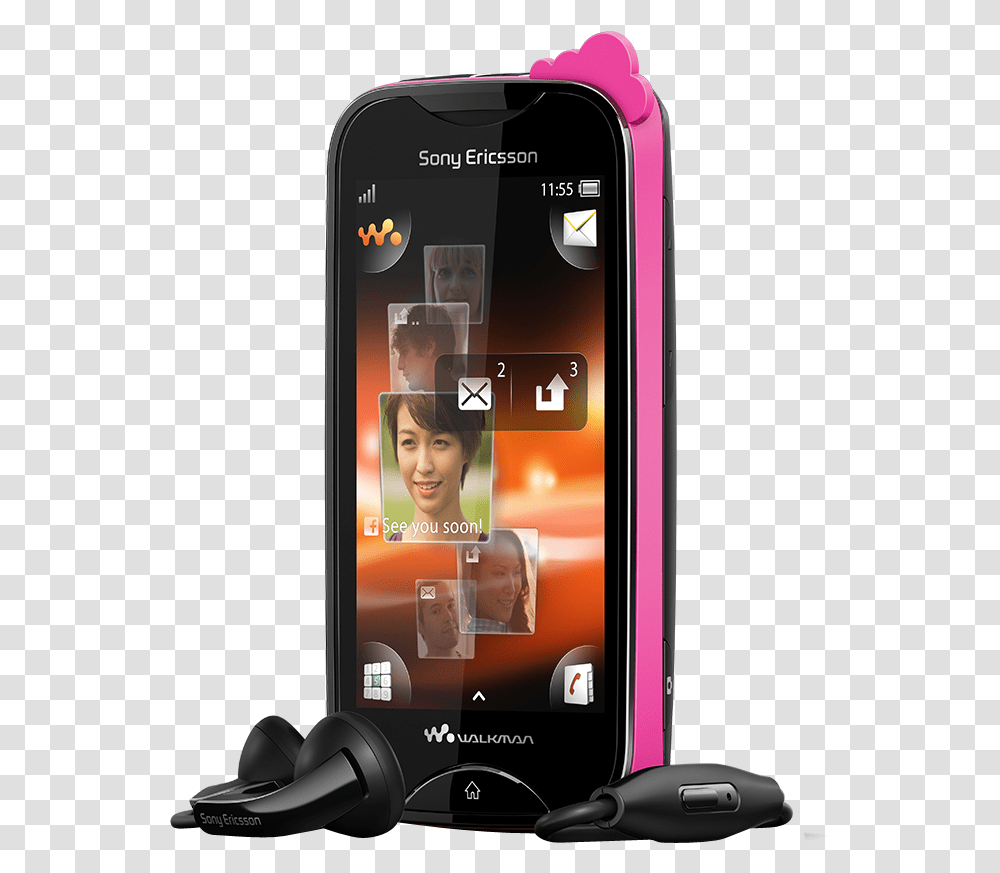 Walkman Sony Ericsson Mix Walkman, Mobile Phone, Electronics, Cell Phone, Person Transparent Png