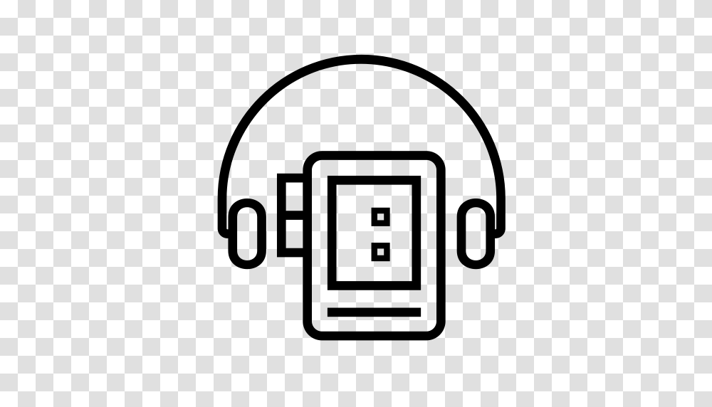 Walkman Walkman Icon With And Vector Format, Gray, World Of Warcraft Transparent Png
