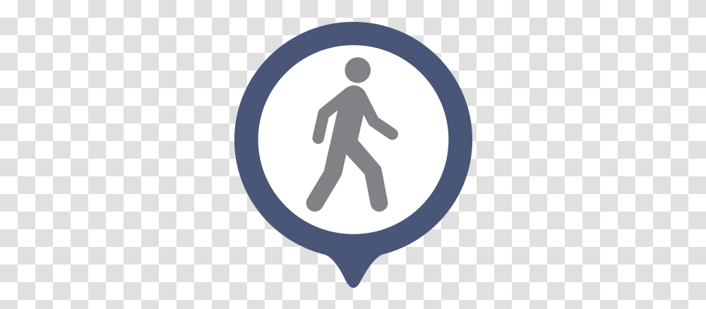 Walkthrough Icon Traffic Sign, Pedestrian, Person, Hand Transparent Png