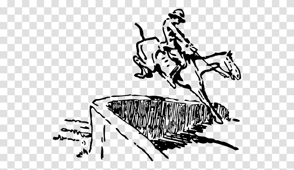 Wall Cartoon Horse Horses Jumping Jump Rider Horse Jumping Animation, Stencil, Musician, Musical Instrument, Bird Transparent Png
