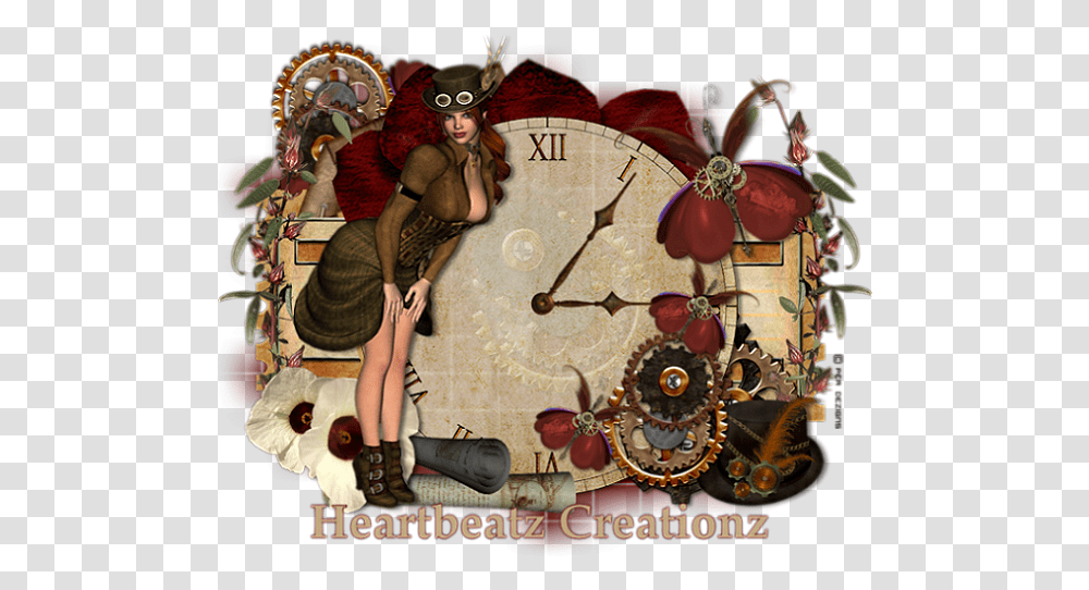 Wall Clock, Analog Clock, Person, Human, Painting Transparent Png