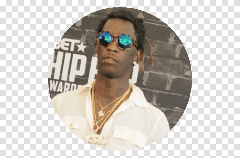 Wall Clock Download Young Thug Edad, Sunglasses, Accessories, Accessory, Pendant Transparent Png