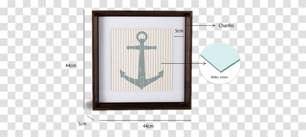 Wall Clock, Hook, Cross, Anchor Transparent Png