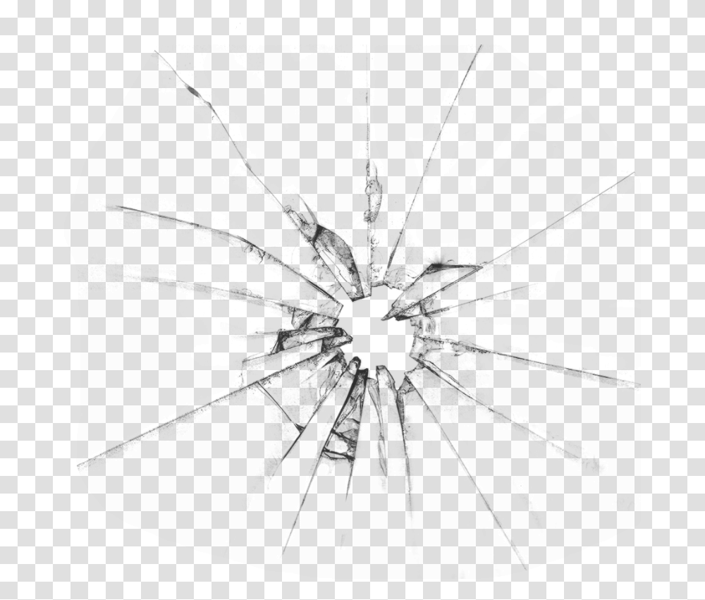 Wall Crack Image Background Bullet Hole In Glass, Gray, World Of Warcraft Transparent Png