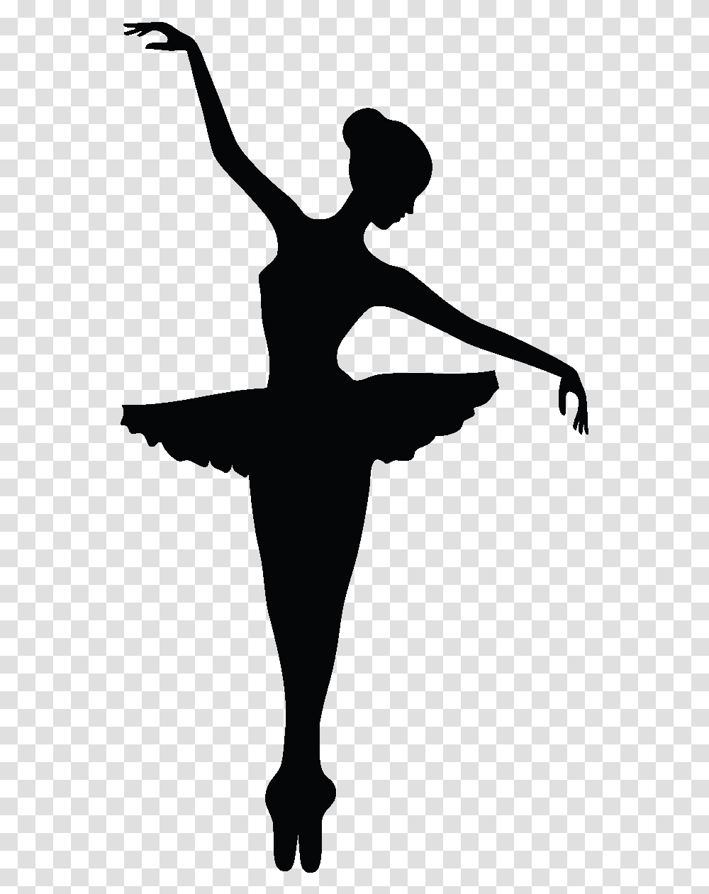 Wall Decal Ballet Dancer Sticker Ballet Dancer Silhouette, Person, Human, Star Symbol Transparent Png