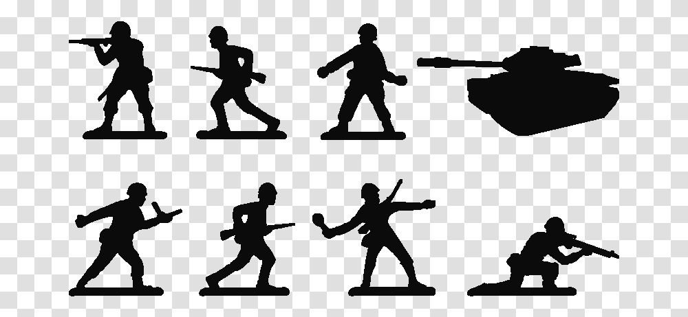 Wall Decal Sticker Polyvinyl Chloride Silhouette Army Men From Toy Story Svg, Person, Human, Tai Chi, Martial Arts Transparent Png