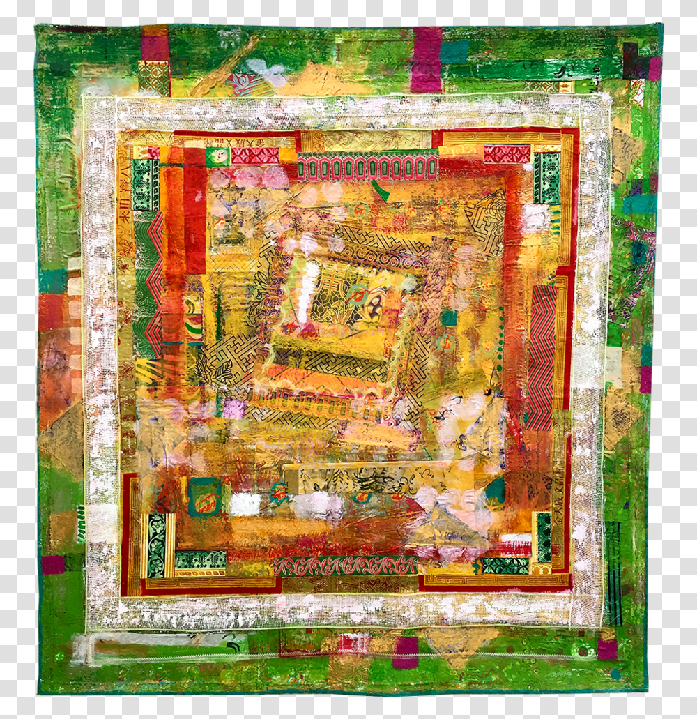 Wall Hanging 1900 Place Of Worship, Painting, Quilt, Collage Transparent Png