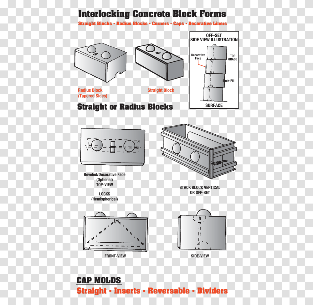 Wall Landscape For Retaining Wallore Concrete Block Forms Retaining Walls, Furniture, Flyer, Paper Transparent Png