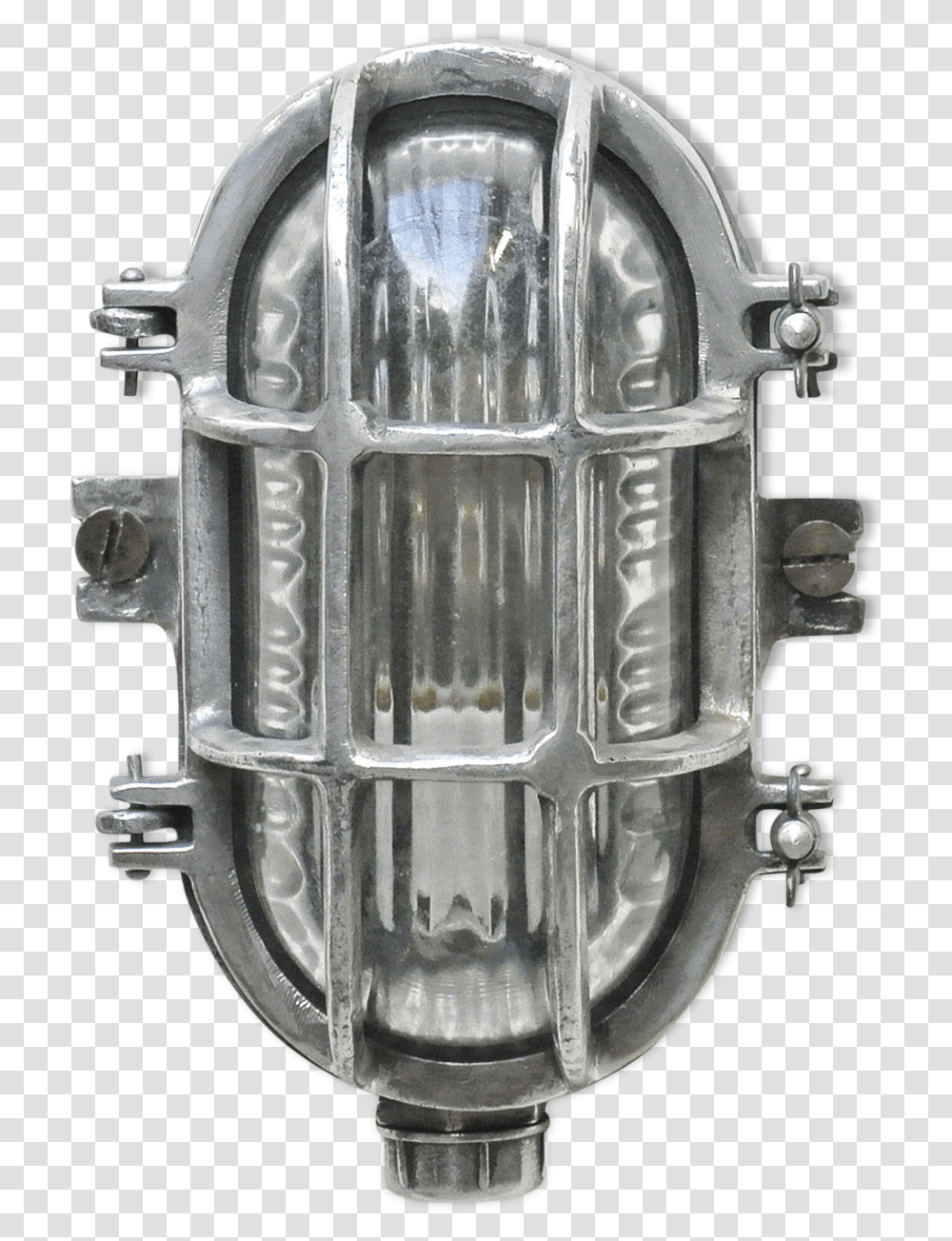 Wall Light In Cast Aluminum And Glass To Large Streaks Selency Bicycle Pedal, Machine, Grenade, Bomb, Weapon Transparent Png