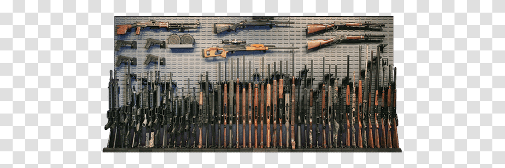 Wall Mount Gun Case, Armory, Weapon, Weaponry, Rifle Transparent Png