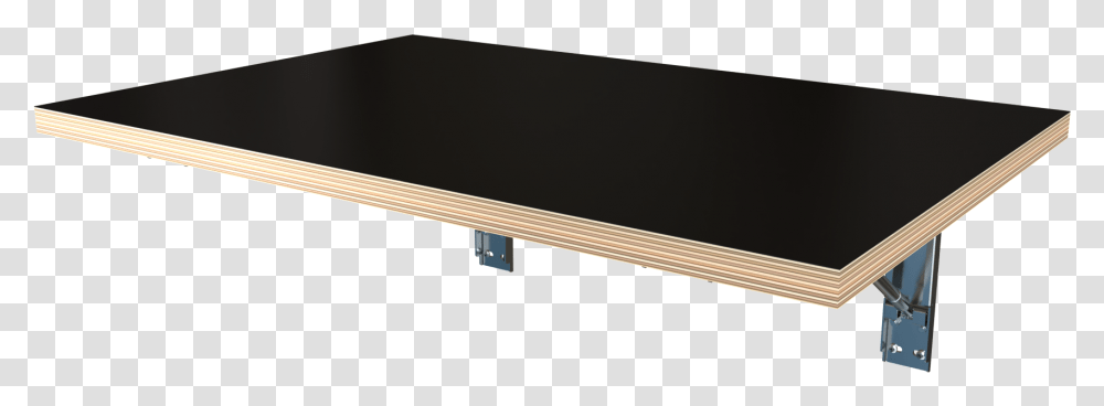 Wall Mounted Foldable Table Black Decorply, Tabletop, Furniture, Wood, Plywood Transparent Png