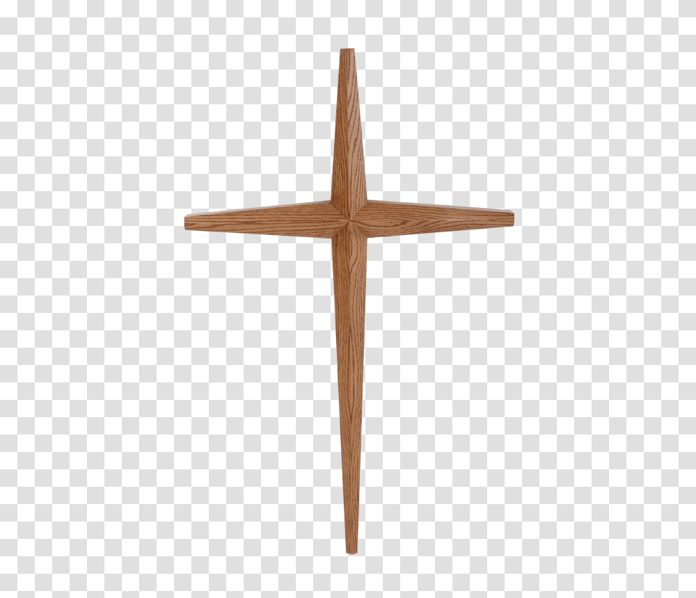 Wall Mounted Starburst Cross, Crucifix, Star Symbol, Machine Transparent Png