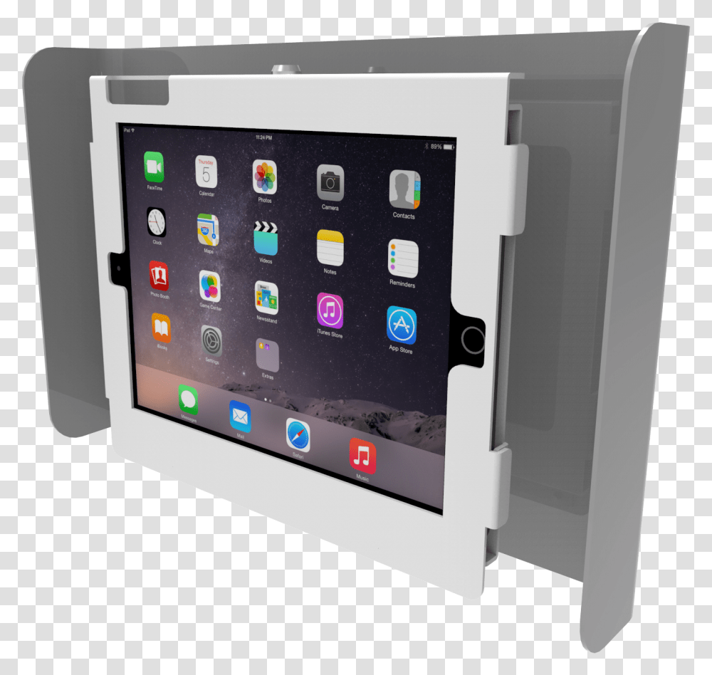 Wall Mounted Tablet Holder, Tablet Computer, Electronics, Kiosk, Pillow Transparent Png