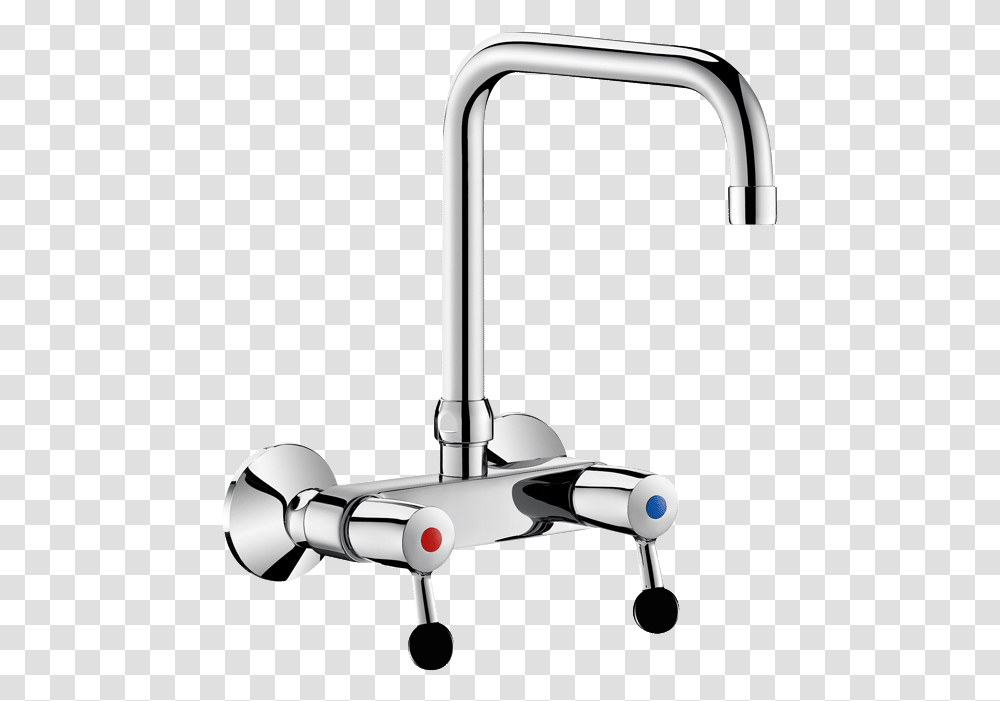 Wall Mounted Twin Hole Mixer Delabie Scs, Sink Faucet, Tap, Indoors, Shower Faucet Transparent Png