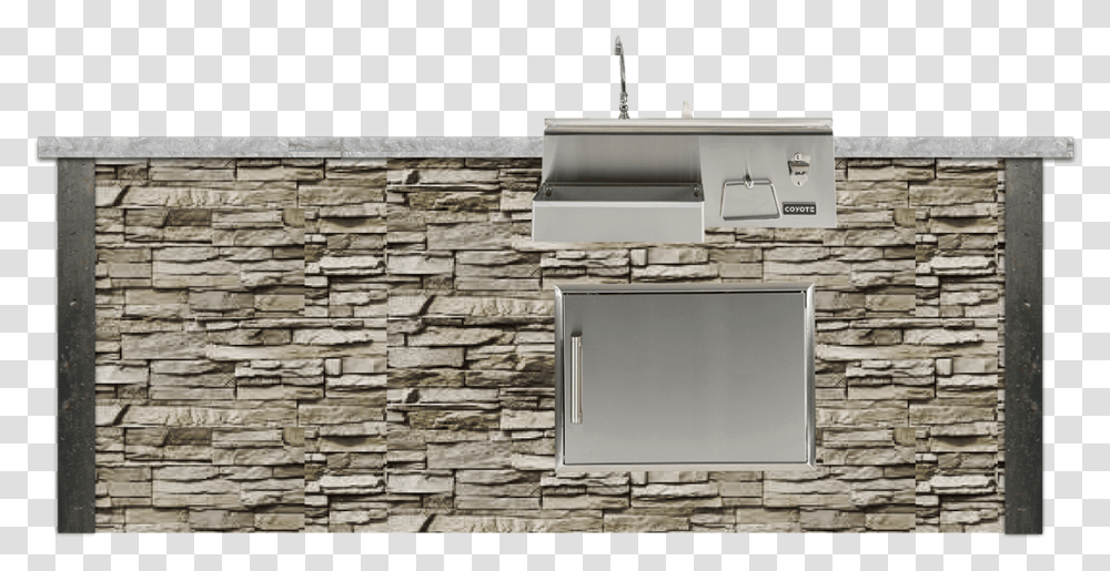 Wall, Stone Wall, Sink, Walkway, Path Transparent Png