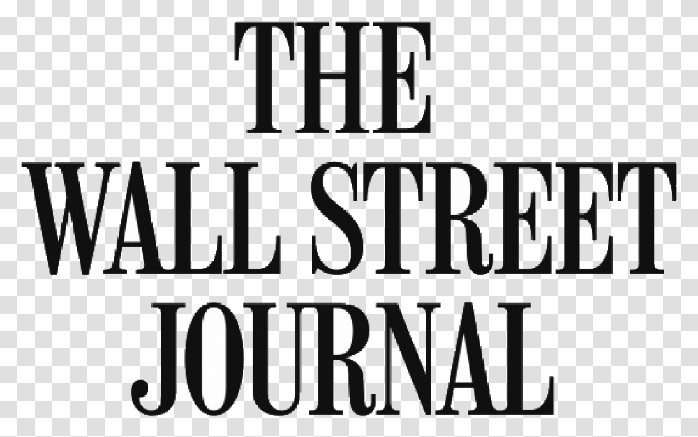 Wall Street Journal Background The Wall Street Journal Logo, Alphabet, Word, Letter Transparent Png