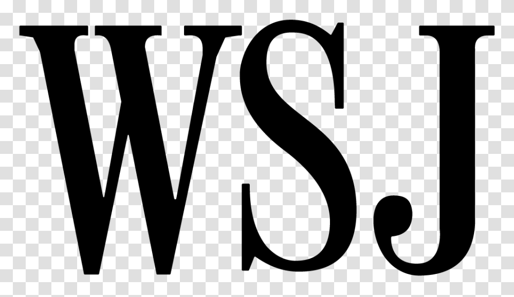 Wall Street Journal Logo White Image, Label, Sticker Transparent Png