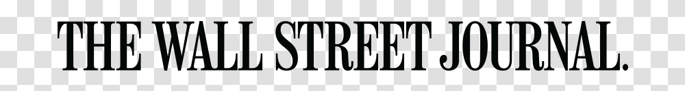 Wall Street Journal Logo White, Word, Alphabet, Number Transparent Png