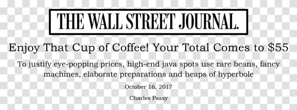 Wall Street Journal, Alphabet Transparent Png