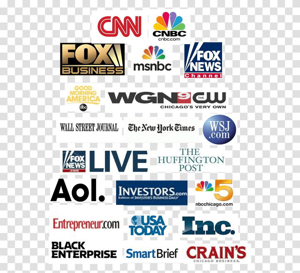Wall Street Journal Usa Today And Publisher's Weekly Press Logos Of Usa, Advertisement, Poster, Label Transparent Png