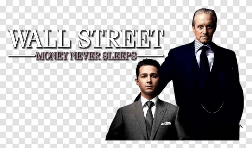 Wall Street Money Never Sleeps, Suit, Overcoat, Tie Transparent Png