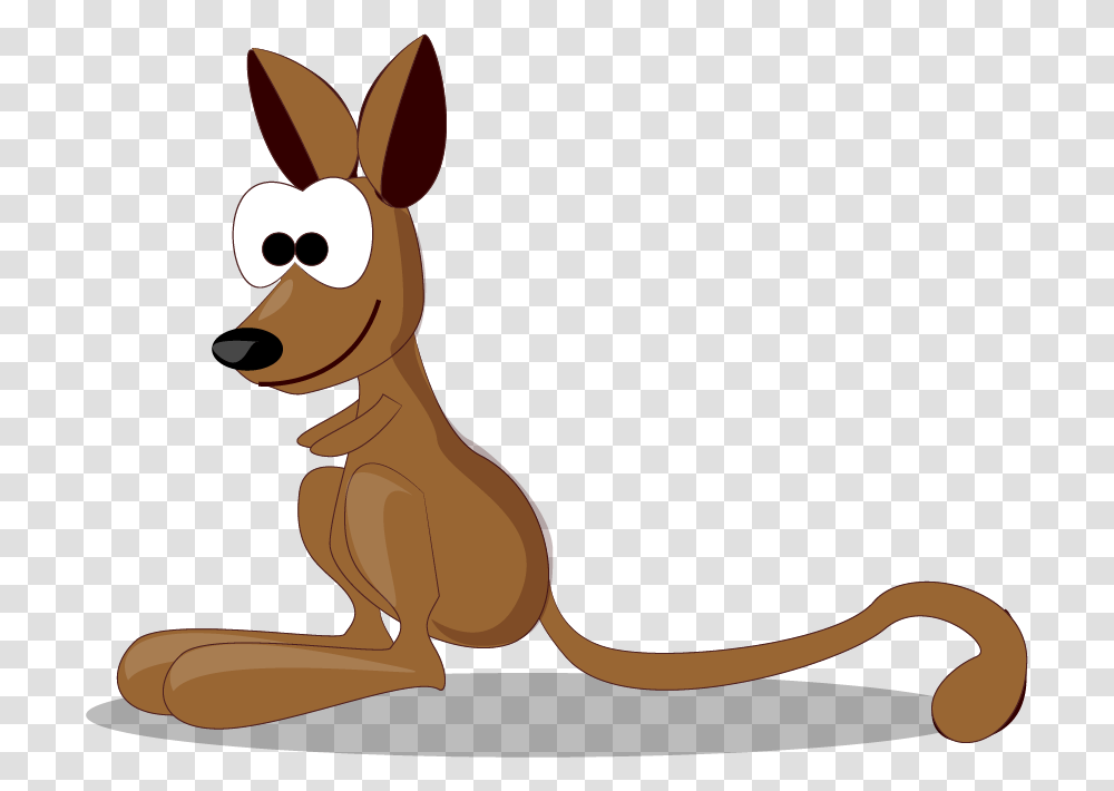 Wallaby Cartoon, Kangaroo, Mammal, Animal Transparent Png