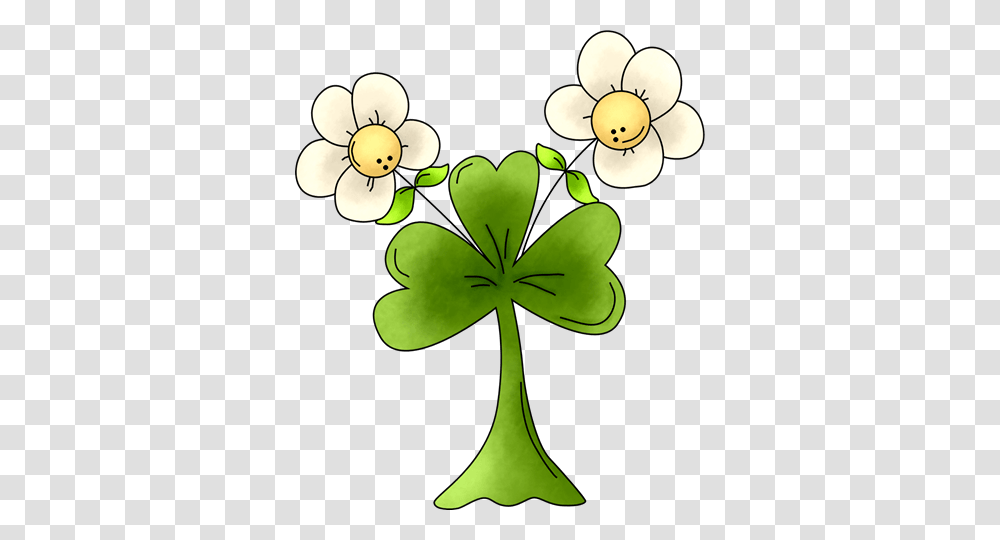 Wallalaf St Patricks Day Clip Art, Plant, Geranium, Flower, Blossom Transparent Png