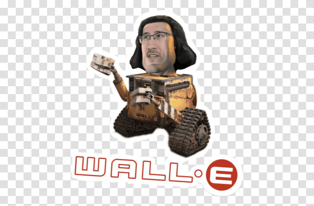 Walle Wall E E Wall Wall E, Person, Human, Transportation Transparent Png