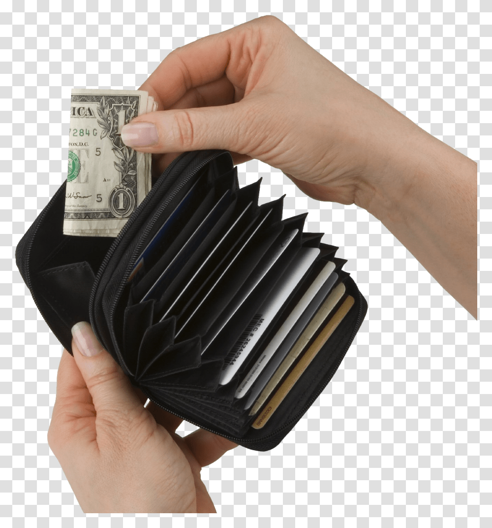 Wallet In Hands Image Hand Open Wallet, Accessories, Accessory, Person, Human Transparent Png
