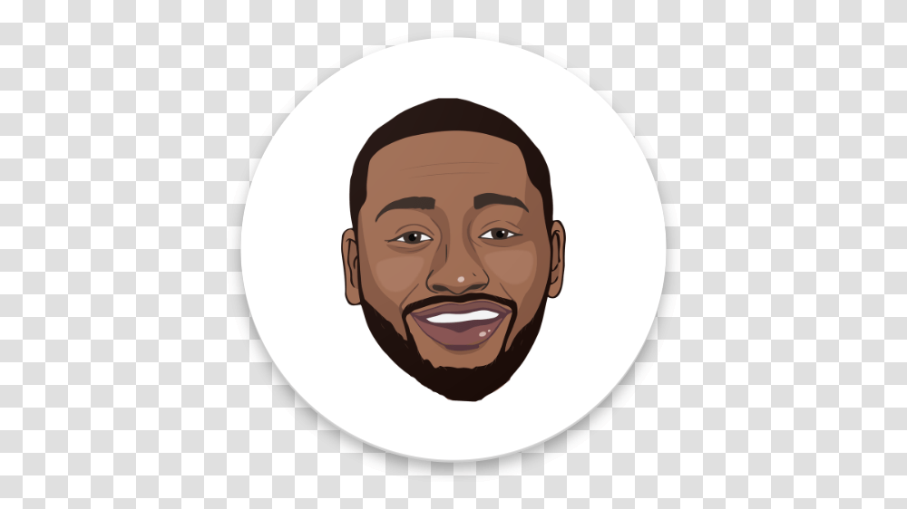 Wallmoji By John Wall Cartoon, Face, Person, Human, Head Transparent Png