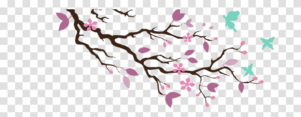 Wallpaper, Cherry Blossom, Flower, Plant, Rug Transparent Png