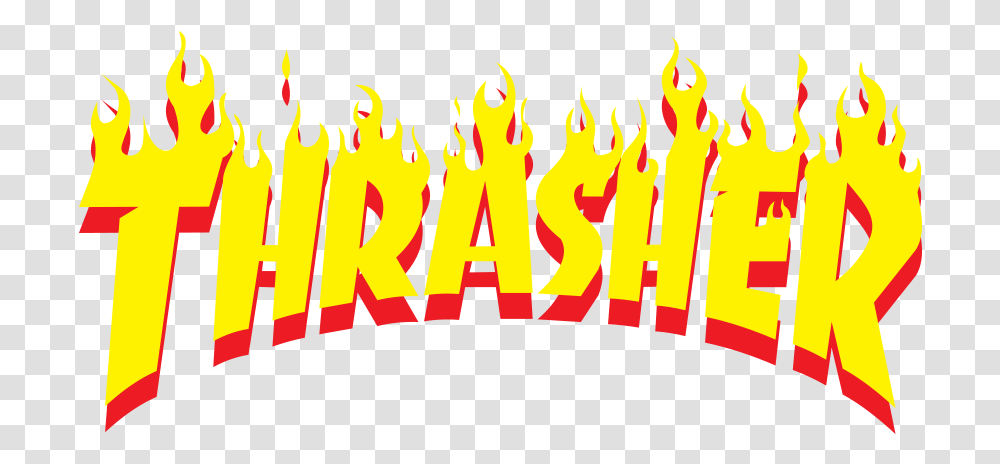 Wallpaper Thrasher Logo 2019 For Mi A2 Thrasher T Shirt Roblox, Fire, Flame, Bonfire, Text Transparent Png