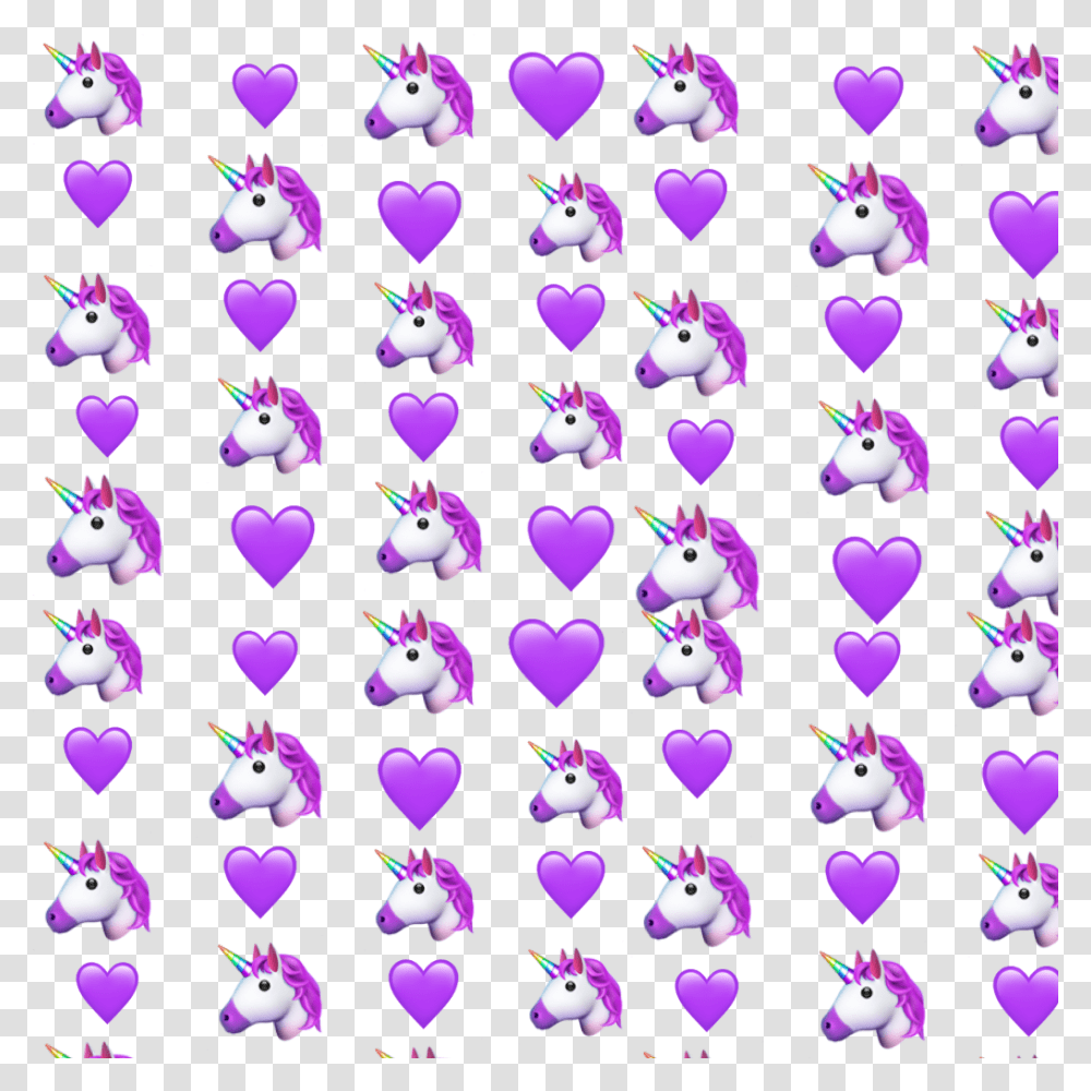 Wallpaper Unicorn Purple Heart Hearts Unicorns, Plant, Flower, Blossom, Orchid Transparent Png