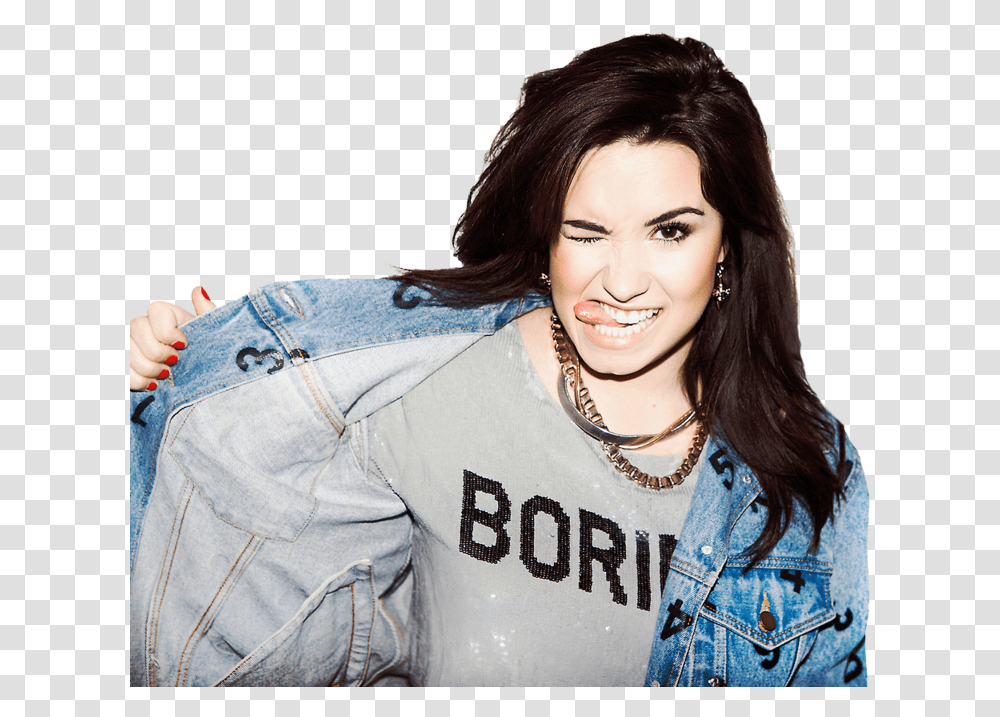 Wallpapers De Demi Lovato You Don't Do It For Me Anymore, Sleeve, Person, Necklace Transparent Png