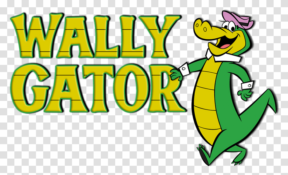 Wally Gator Image Wally Gator Logo, Alphabet, Word, Vegetation Transparent Png