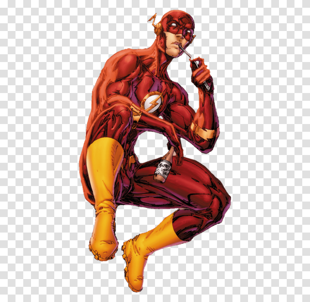 Wally West Wally West Flash, Person, Modern Art Transparent Png