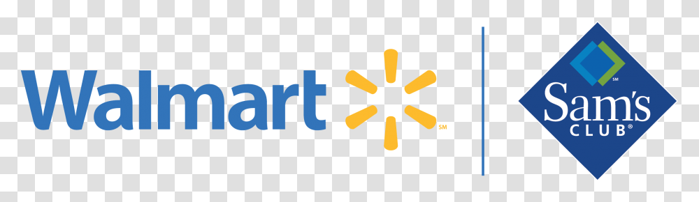 Walmart And Sam's Club Logo Walmart Y Sams Club, Alphabet, Trademark Transparent Png