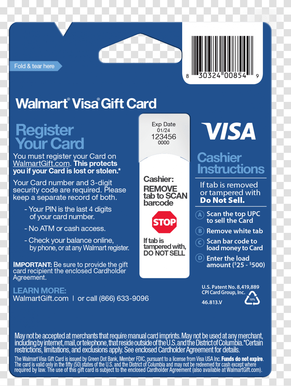 Walmart Debit Visa Gift Card Balance Photo Walmart Visa Gift Card Green Dot, Advertisement, Poster, Flyer, Paper Transparent Png